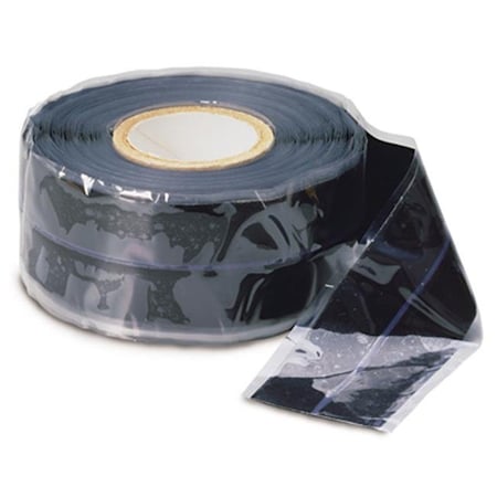 Vortex HTP-1010 1 in. X 10 ft. Self-Bonding Silicone Repair Tape - Black VO843829